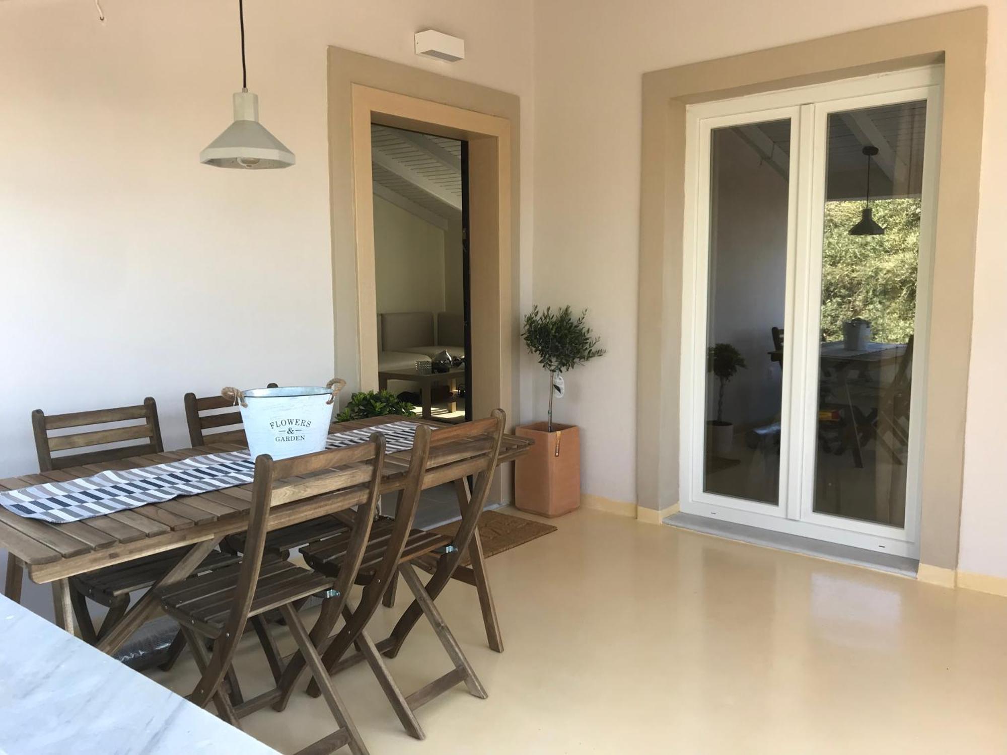 Sirios Apartment Acharavi  Bagian luar foto